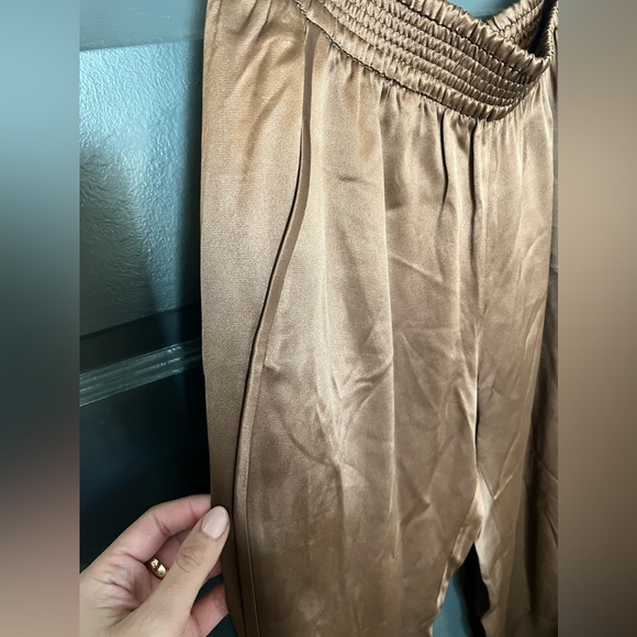 Zara satin effect joggers size L - Picture 4 of 8